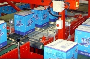 Carton pack conveyor (roller conveyor, belt conveyor, and mat top conveyor)