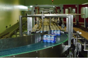 Film wrap conveyor (belt conveyor, mat top conveyor, and LBP conveyor)