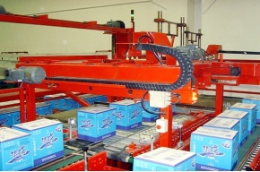 Carton pack palletizer
